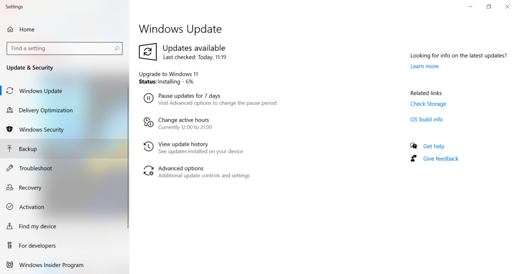 Upgrade to Windows 11 in India